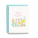 Iron Curtain Press - IC Thank you for your thoughtfulness card