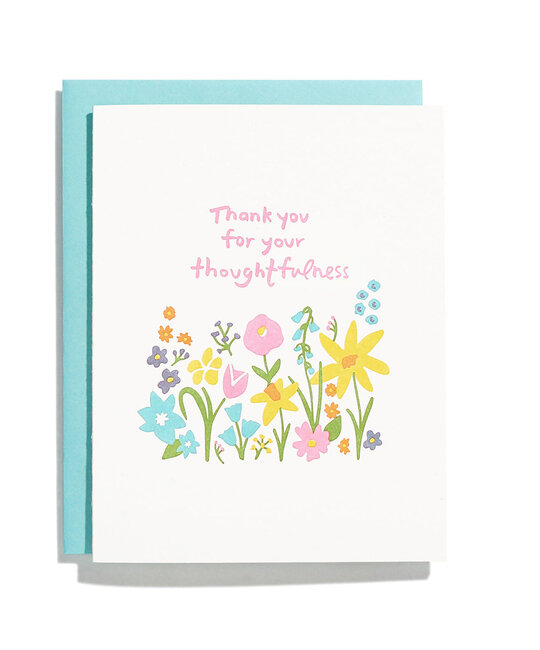 Iron Curtain Press - IC Thank you for your thoughtfulness card