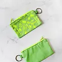Calhoun & Co. - CAL CAL BA - Martini Money Pouch Zipper Card Holder with Keyring