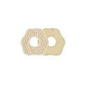 Quincy Mae - QM QM BKAC - Flower Bib, 2 Pack || Dahlia, Yellow