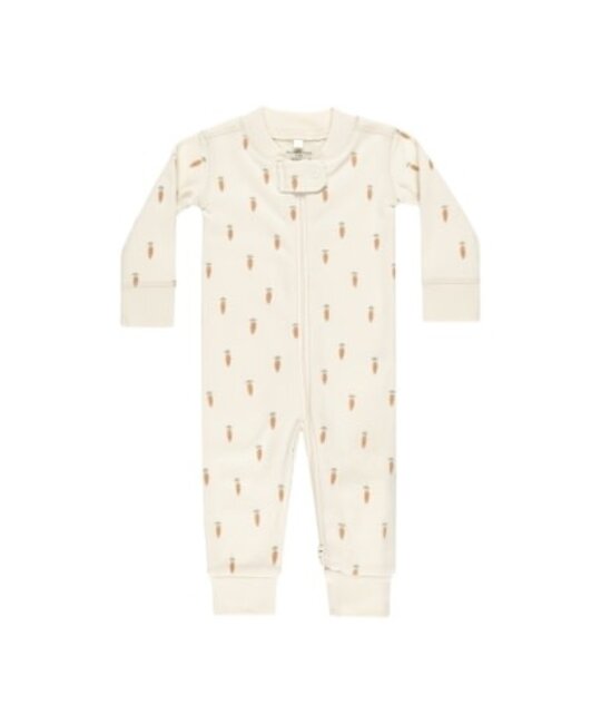 Quincy Mae - QM QM BKBC - Zip Longsleeve Sleeper || Carrots