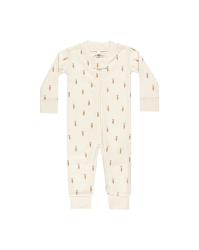 Quincy Mae - QM QM BKBC - Zip Longsleeve Sleeper || Carrots