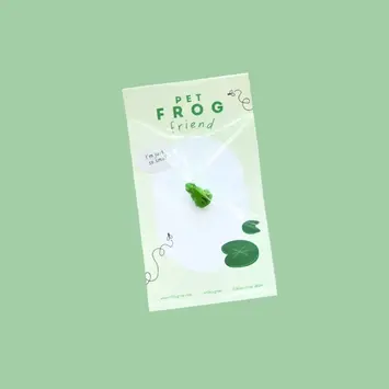 Riley Grae - RG RG GI - Pet Frog Friend Tiny Figurine