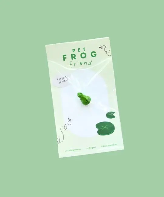 Riley Grae - RG RG GI - Pet Frog Friend Tiny Figurine