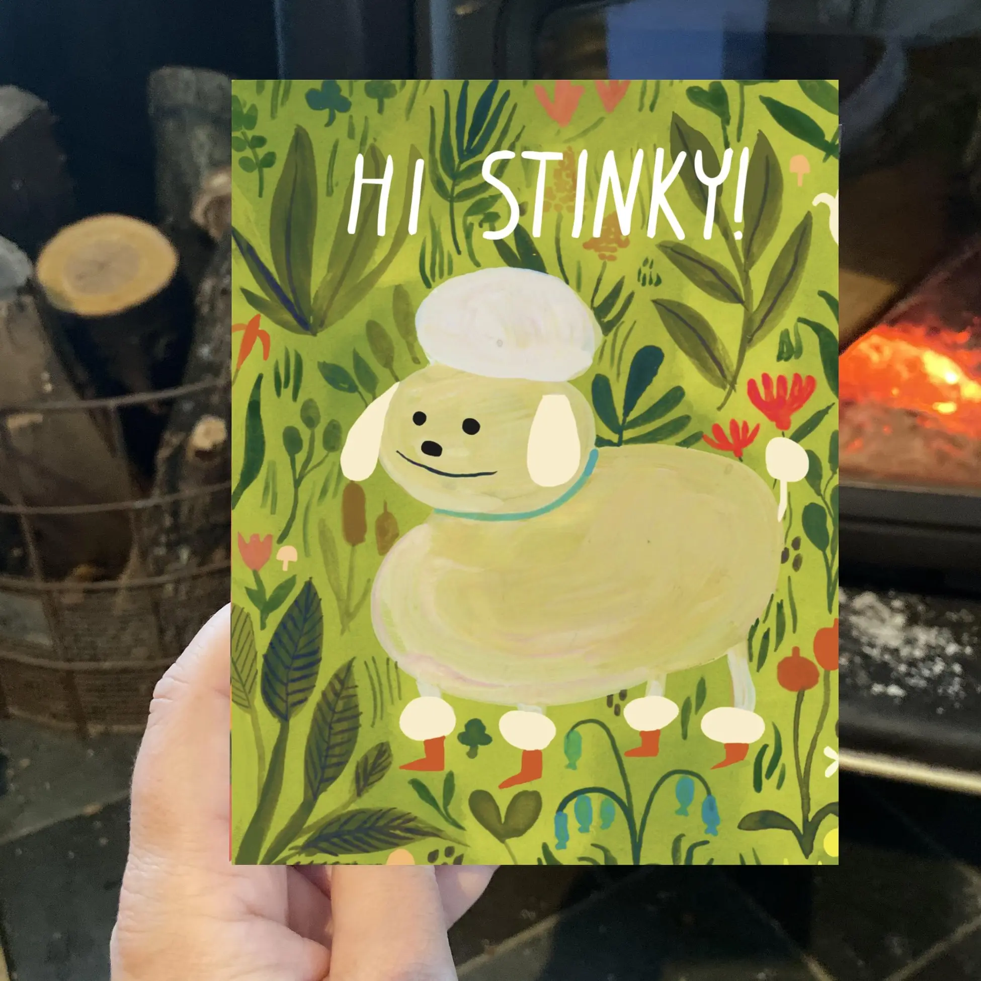The Esme Shop - TES TESGCHU0001 - Hi Stinky Card