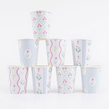 Meri Meri - MEM MEM PS - Bloomsbury Floral Pattern Cups
