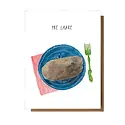 TESGCHAN0001 - Pre Latke Hanukkah Card