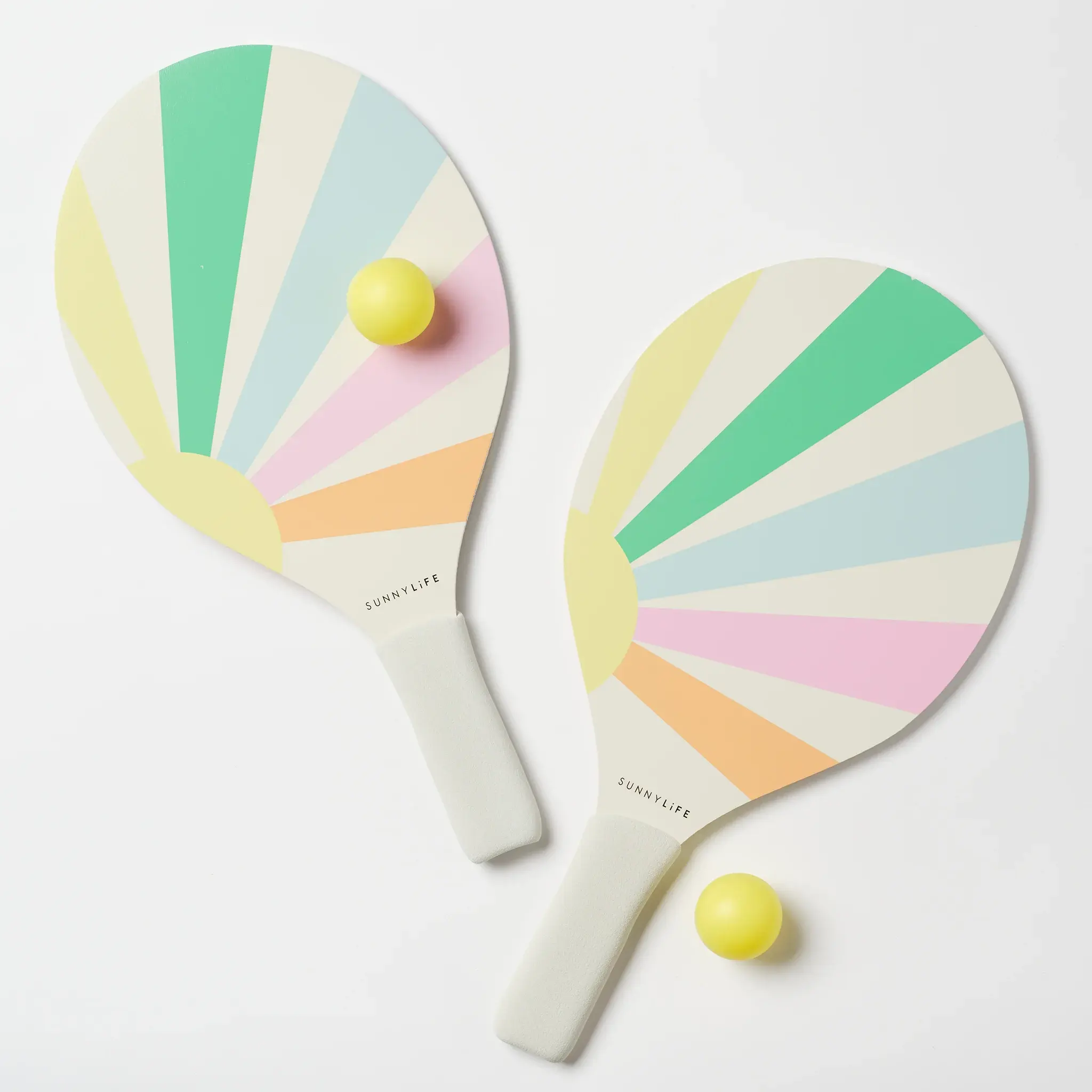 Sunnylife - SUN SUN GO - Beach Paddle Set, Pool Side Pastel Gelato