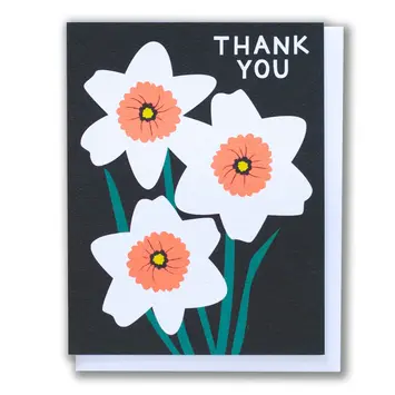 Banquet Atelier and Workshop - BAW BAWGCTY0017 - Narcissus Thank You Card