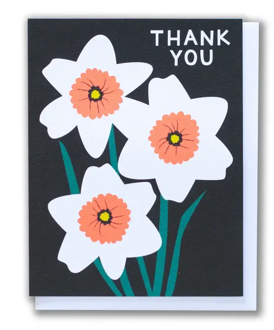 Banquet Atelier and Workshop - BAW BAWGCTY0017 - Narcissus Thank You Card