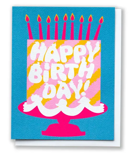 Banquet Atelier and Workshop - BAW BAWGCBI0050 - Pink Cake Dreams Birthday Card