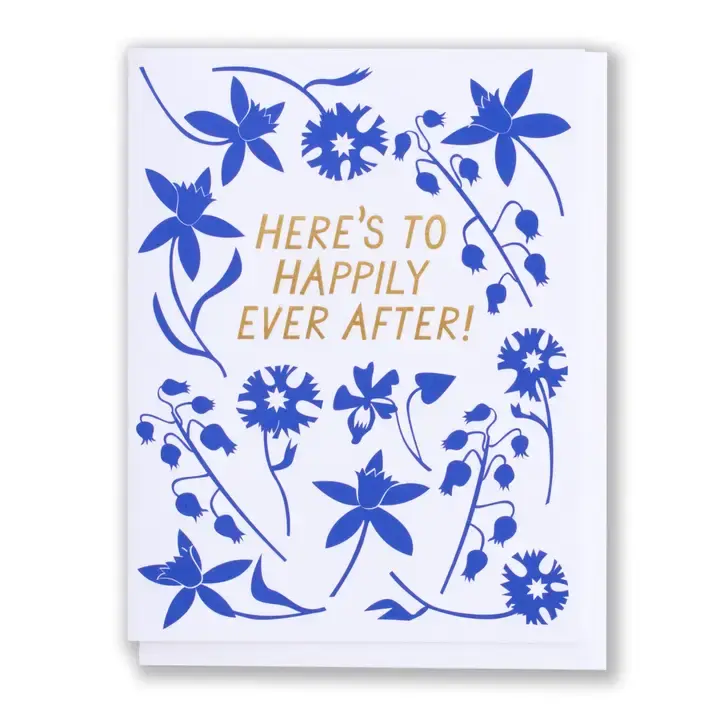 Banquet Atelier and Workshop - BAW BAWGCWE - Happily Ever After Wedding Card
