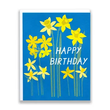 Banquet Atelier and Workshop - BAW BAWGCBI0053 - Cheery Daffodil Birthday Card