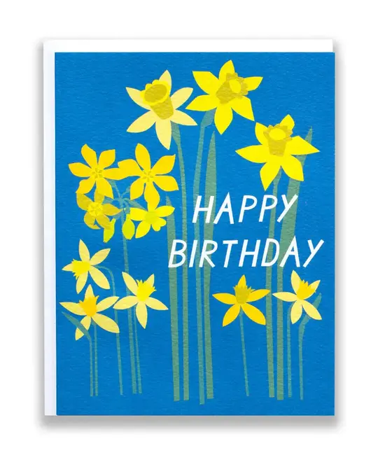 Banquet Atelier and Workshop - BAW BAWGCBI0053 - Cheery Daffodil Birthday Card