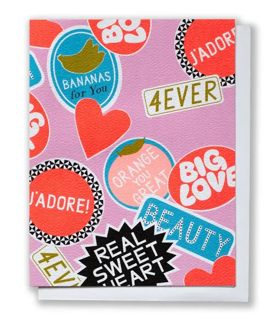 Banquet Atelier and Workshop - BAW BAWGCLO0019 - Sticker Love Card