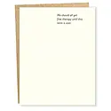 Sapling Press - SAP SAPGCHU0105 - Free Therapy Card (state of affairs)