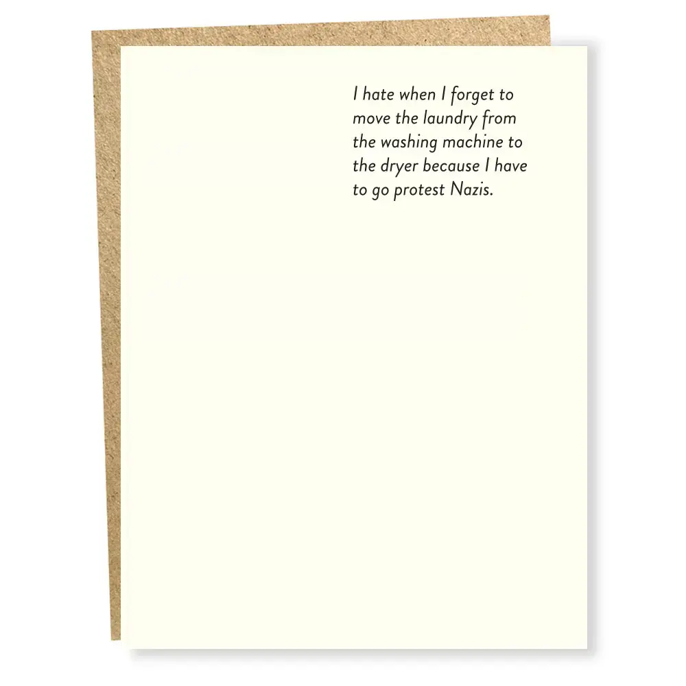 Sapling Press - SAP SAPGCHU0149 - Protest Card