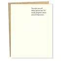 Sapling Press - SAP Facism Card