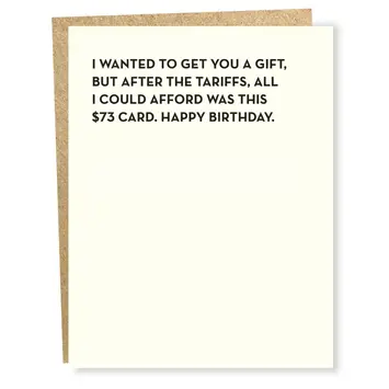 Sapling Press - SAP SAPGCBI0047 - Tafiffs Birthday Card