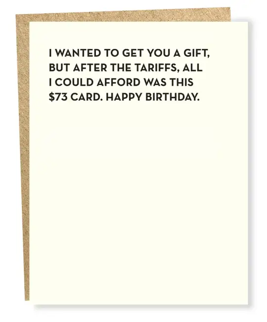 Sapling Press - SAP SAPGCBI0047 - Tafiffs Birthday Card