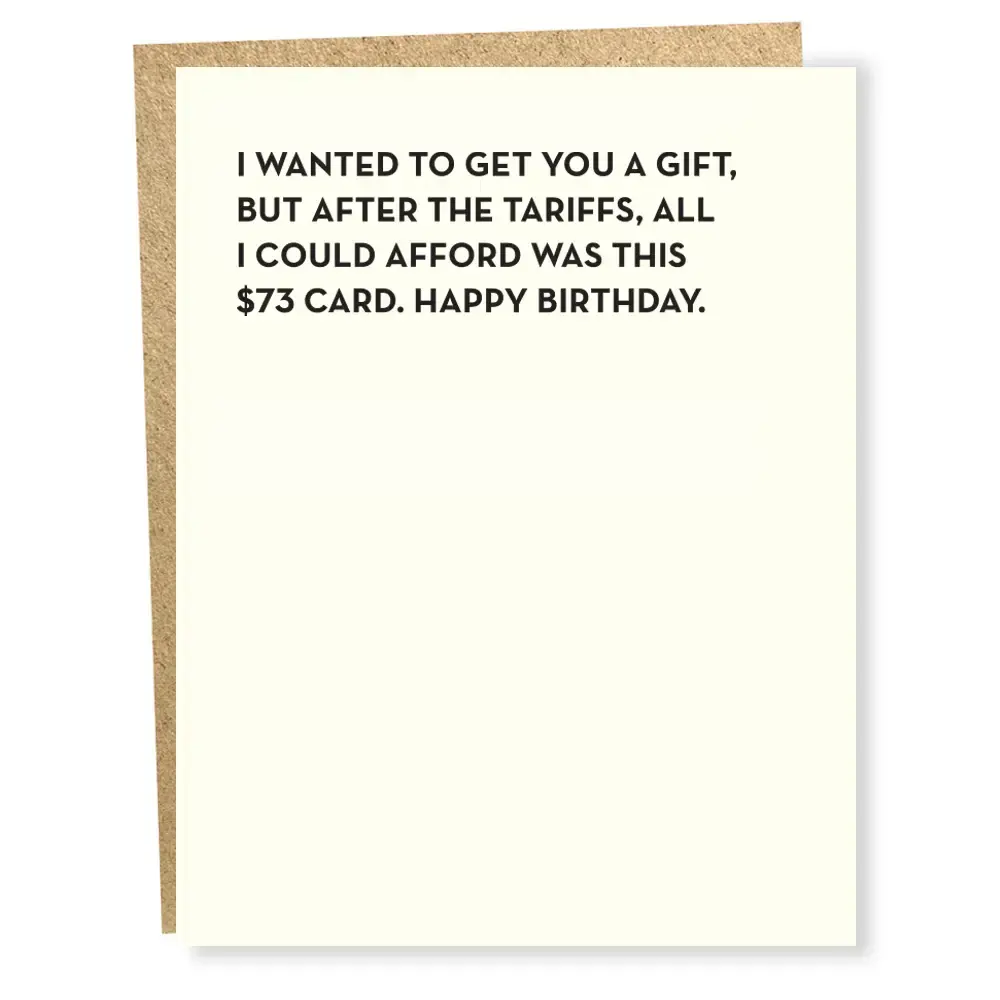 Sapling Press - SAP SAPGCBI0047 - Tafiffs Birthday Card