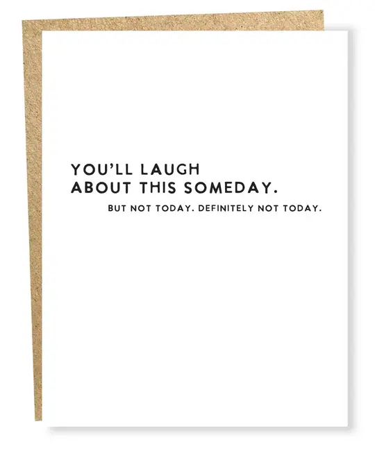 Sapling Press - SAP SAPGCFR010 - Not Today Card