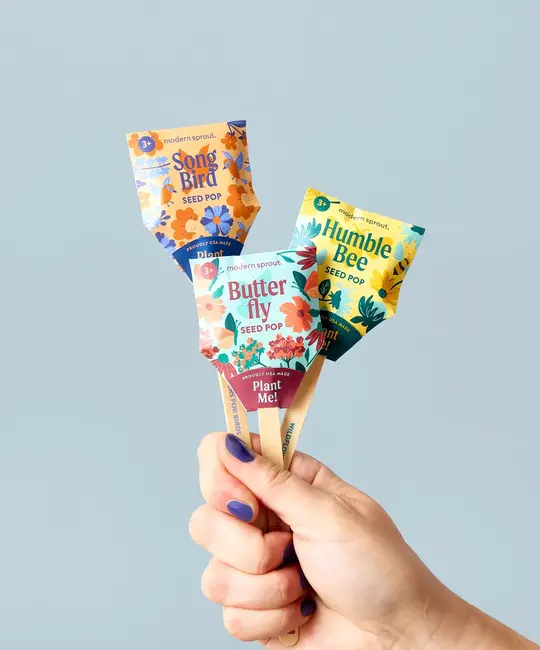 Modern Sprout - MOS MOS GI - (New) Pollinator Seed Pop