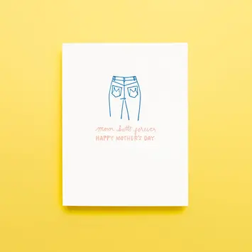 Iron Curtain Press - IC ICGCMD0007 - Mom Butts Forever Mother's Day Card