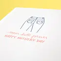 Iron Curtain Press - IC ICGCMD0007 - Mom Butts Forever Mother's Day Card