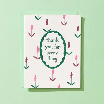 Iron Curtain Press - IC ICGCTY0023 - For Everything Thank You Card
