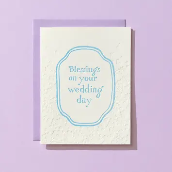 Iron Curtain Press - IC ICGCWE0008 - Blessings on Your Wedding Day Card