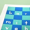 Iron Curtain Press - IC ICGCBM0001 - Checkered Bar Mitzvah Card