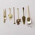 Bloomingville - BLO BLO HG - Cocktail Stirrer with Antique Brass Finish