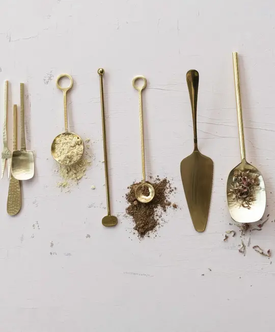 Bloomingville - BLO BLO HG - Cocktail Stirrer with Antique Brass Finish