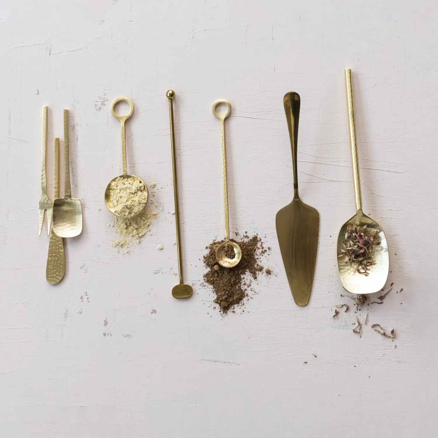 Bloomingville - BLO BLO HG - Cocktail Stirrer with Antique Brass Finish