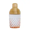 Creative Co-Op - CCO CCO HG - Hobnail Glass Cocktail Shaker14 oz., Hand-Blown