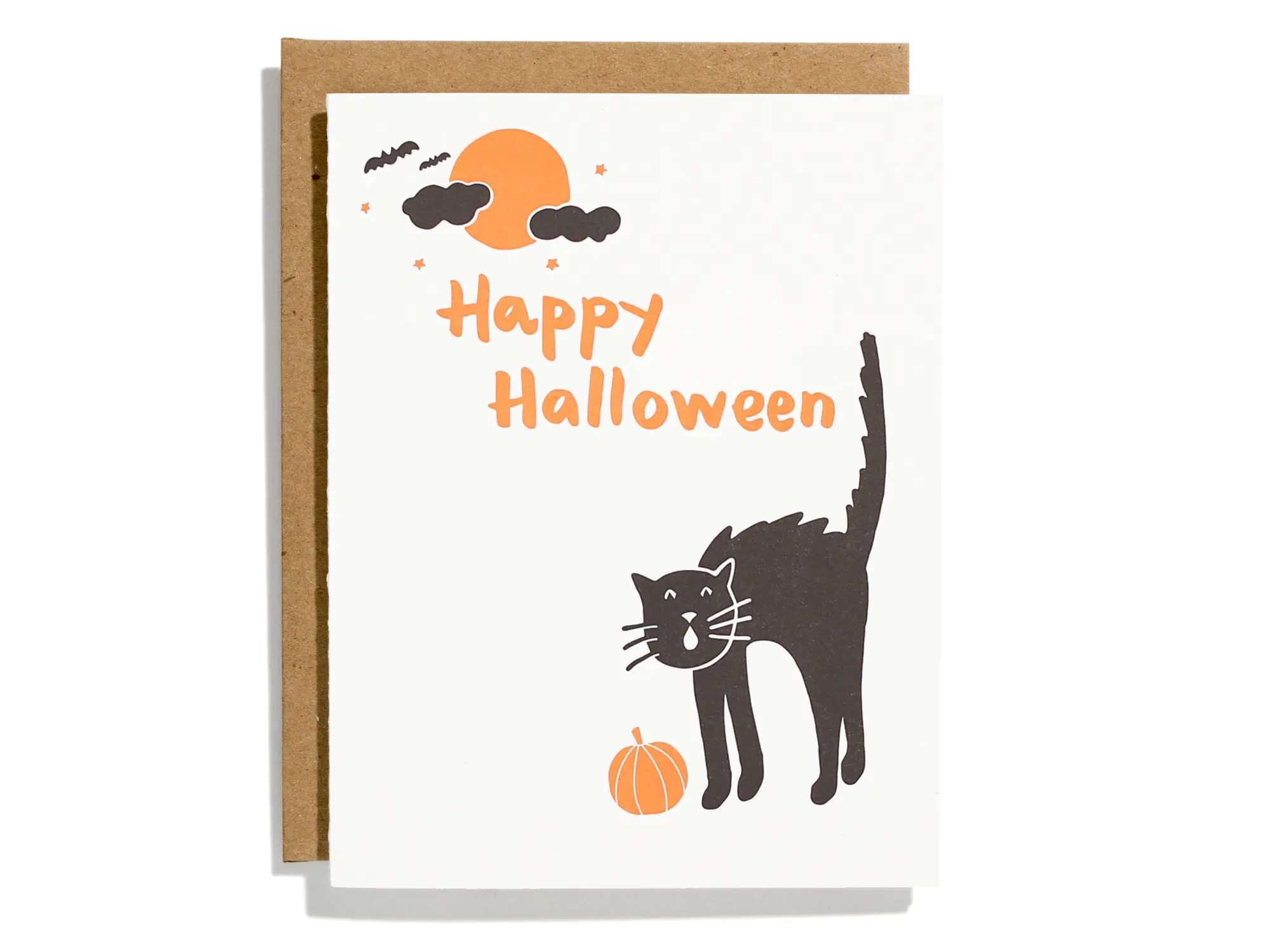 Iron Curtain Press - IC ICGCHA0002 - Black Cat Halloween Card