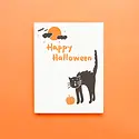 Iron Curtain Press - IC ICGCHA0002 - Black Cat Halloween Card