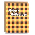 Iron Curtain Press - IC ICGCHA0003 - Plaid Halloween Card
