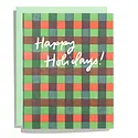 Iron Curtain Press - IC ICGCHO0008 - Plaid Holiday Card