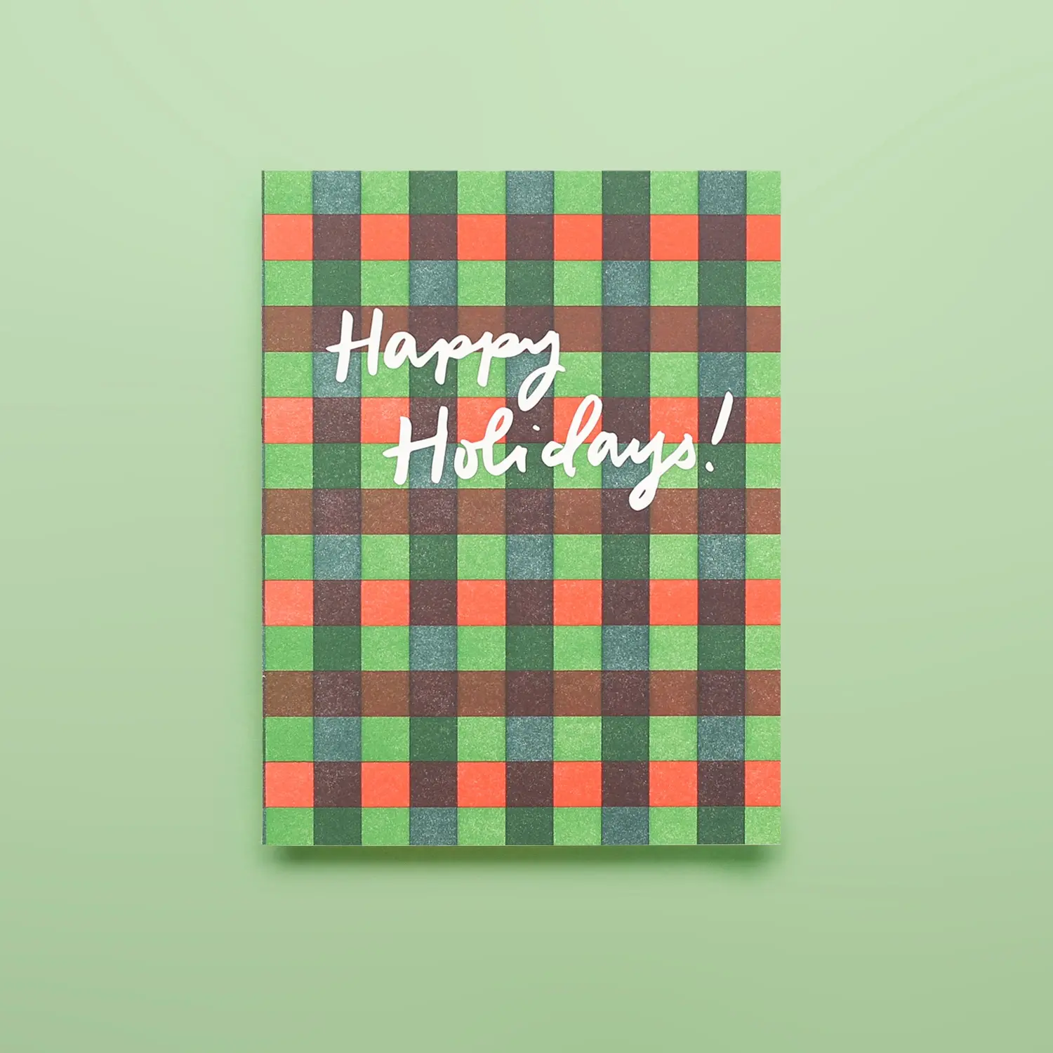 Iron Curtain Press - IC IC NSHO - Plaid Holiday Boxed Note Set
