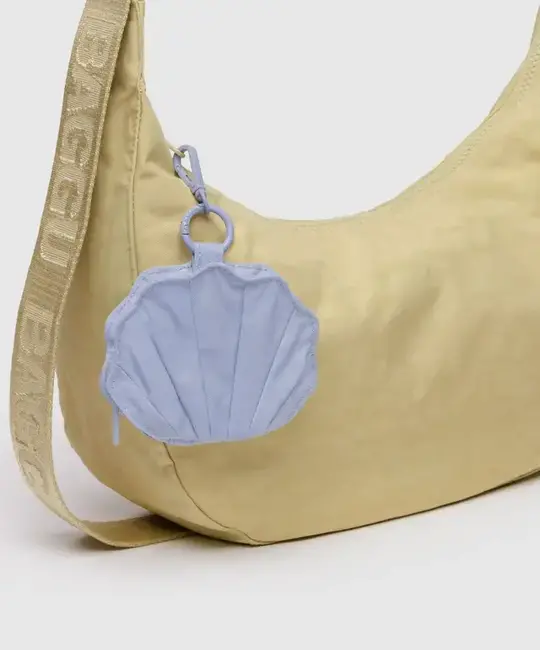 Baggu - BA BA AC - Lavender Grey Shell Bag Charm