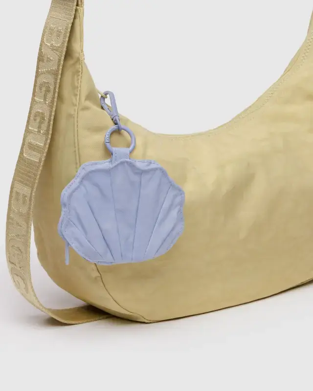 Baggu - BA BA AC - Lavender Grey Shell Bag Charm