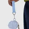 Baggu - BA BA AC - Lavender Grey Shell Bag Charm