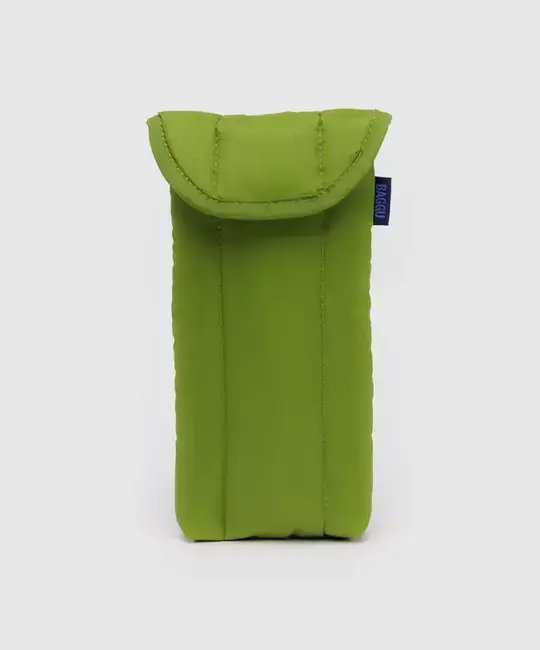 Baggu - BA BA AC - Puffy Glasses Sleeve, Green Juice