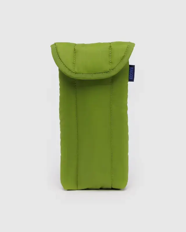 Baggu - BA BA AC - Puffy Glasses Sleeve, Green Juice