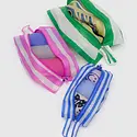 Baggu - BA BA BAG - 3D Zip Pouch Set, Painted Stripe
