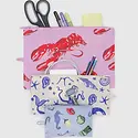 Baggu - BA BA BAG - Flat Pouch Set, Sea Creatures