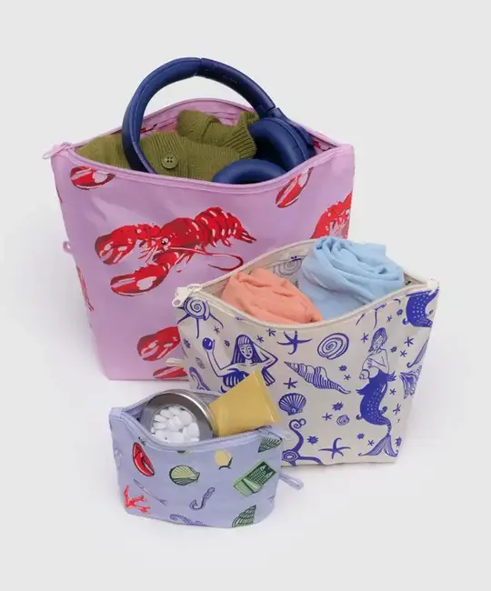 Baggu - BA BA BAG - Go Pouch Set, Sea Creatures