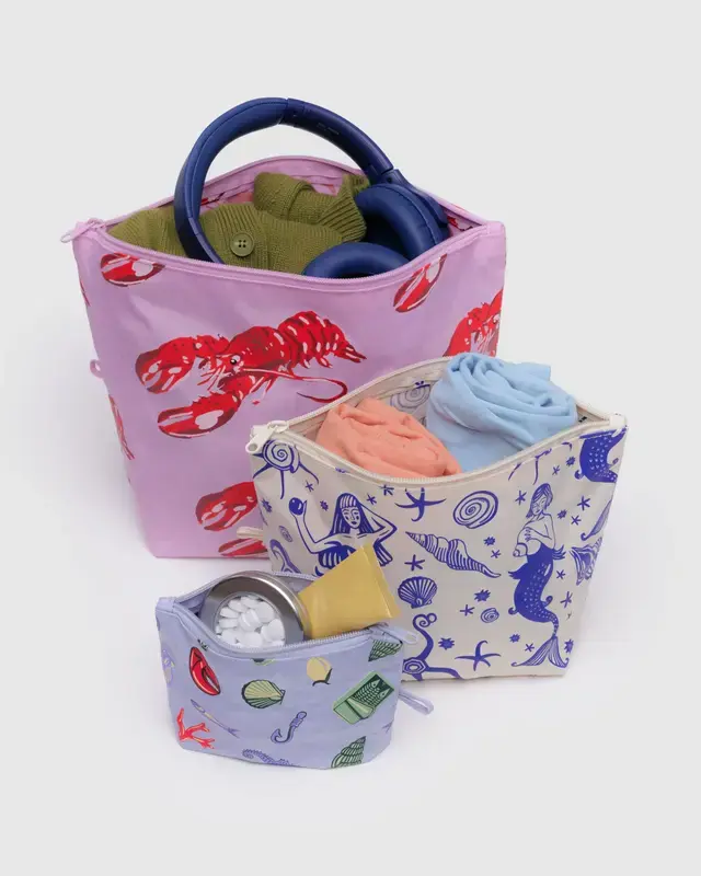 Baggu - BA BA BAG - Go Pouch Set, Sea Creatures